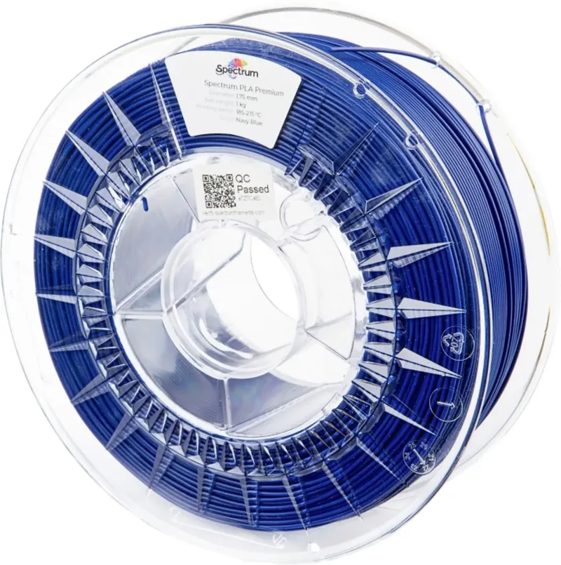 Spectrum Filaments 80043 PLA Premium Filament PLA 1.75 mm 1000 g navy blue, Marineblau, Blau 1 St. von Spectrum Filaments – Produktfoto