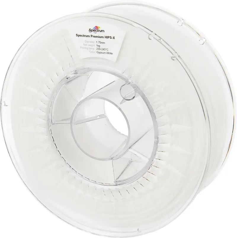 Spectrum Filaments 80075 HIPS-X GYPSUM WHITE Filament HIPS, Supportmaterial schlagfest, Matt, Leicht zu schleifen 1.75 mm 1000 g Weiß 1 St. von Spectrum Filaments – Produktfoto