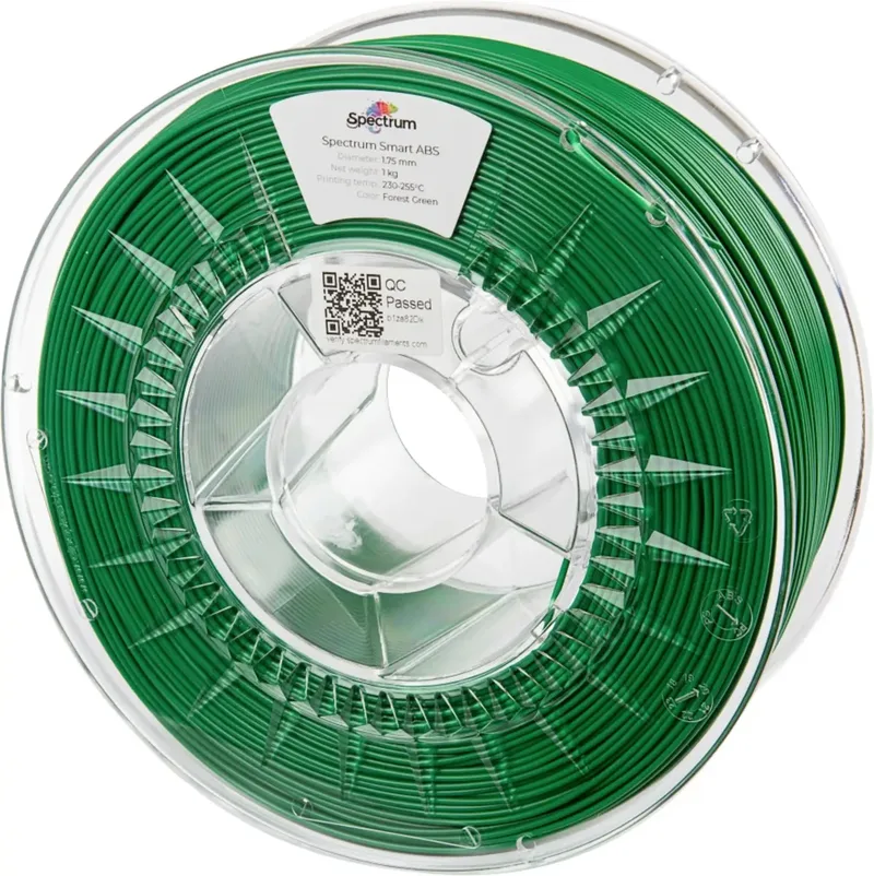 Spectrum Filaments 80090 smart ABS Filament ABS schlagfest 1.75 mm 1000 g forest green, Grün 1 St. von Spectrum Filaments – Produktfoto