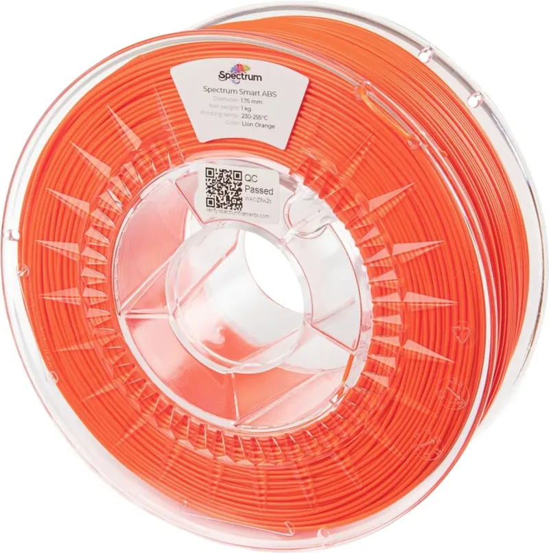 Spectrum Filaments 80091 smart ABS Filament ABS schlagfest 1.75 mm 1000 g lion orange, Orange 1 St. von Spectrum Filaments – Produktfoto
