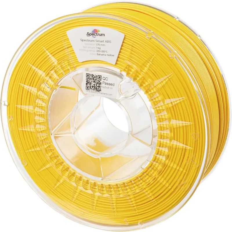 Spectrum Filaments 80094 smart ABS Filament ABS schlagfest 1.75 mm 1000 g bahama yellow, Gelb 1 St. von Spectrum Filaments – Produktfoto