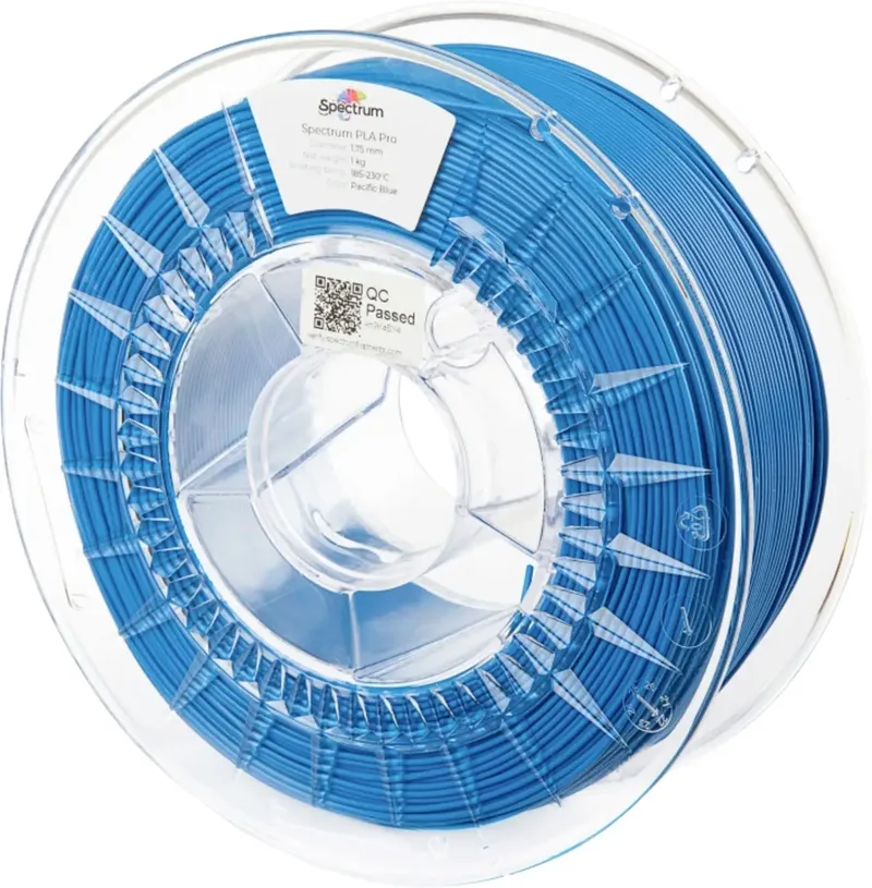 Spectrum Filaments 80106 PLA Pro Filament PLA Pro schlagfest 1.75 mm 1000 g Pazifikblau, Blau 1 St. von Spectrum Filaments – Produktfoto
