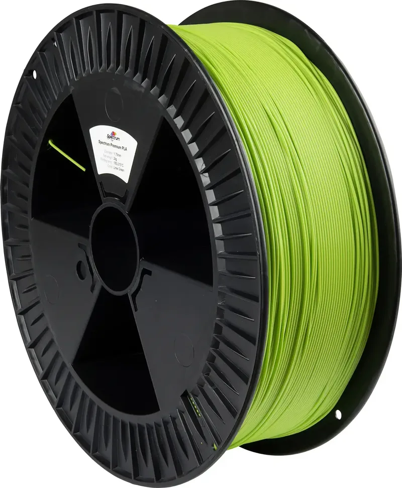Spectrum Filaments 80126 PLA Premium Filament PLA hohe Zugfestigkeit 1.75 mm 2000 g lime green, Grün 1 St. von Spectrum Filaments – Produktfoto