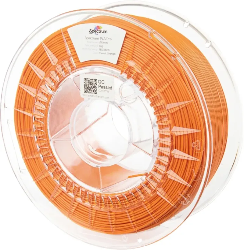 Spectrum Filaments 80130 PLA Pro Filament PLA Pro schlagfest 1.75 mm 1000 g carrot orange, Orange 1 St. von Spectrum Filaments – Produktfoto