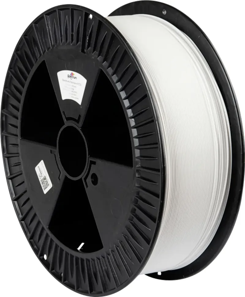 Spectrum Filaments 80161 PET-G Premium Filament PETG chemisch beständig 1.75 mm 2000 g arctic white, Weiß 1 St. von Spectrum Filaments – Produktfoto