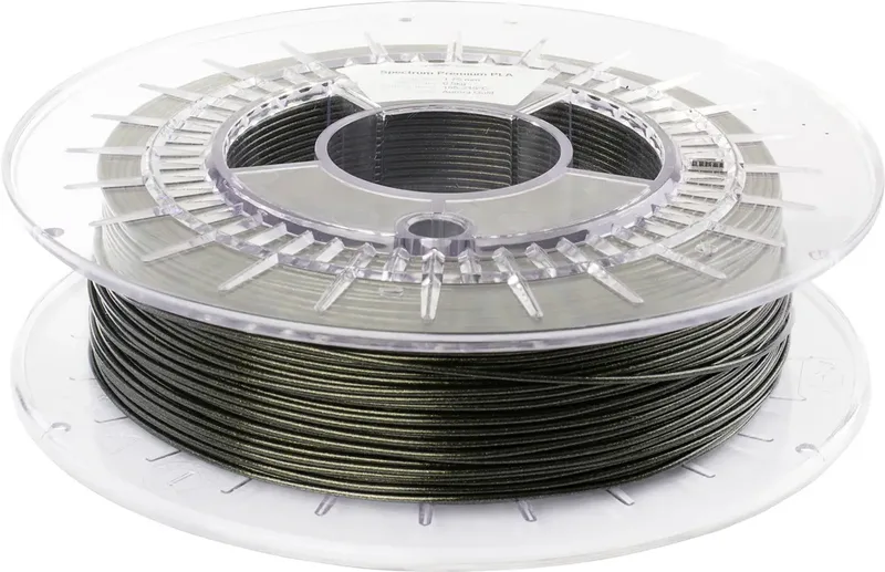 Spectrum Filaments 80164 PLA Glitter Filament PLA Glitter verzugsfrei 1.75 mm 500 g Aurora Gold 1 St. von Spectrum Filaments – Produktfoto