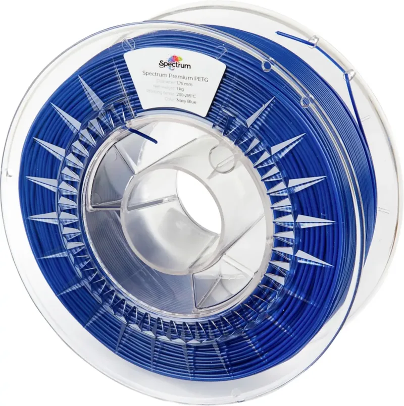 Spectrum Filaments 80309 PET-G Premium Filament PETG chemisch beständig, schlagfest 1.75 mm 1000 g navy blue, Marineblau, Blau InnoPET 1 St. von Spectrum Filaments – Produktfoto