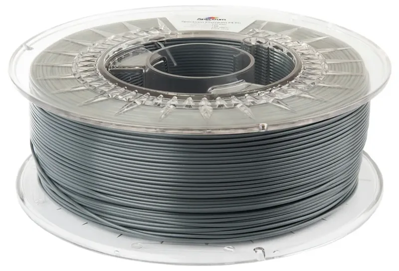 Spectrum Filaments 80310 PET-G Premium Filament PETG Chemisch bestendig, Slagvast 1.75 mm 1000 g Dark grey, Grijs, Donk van Spectrum Filaments in Kleurloos – productfoto 2 van 2