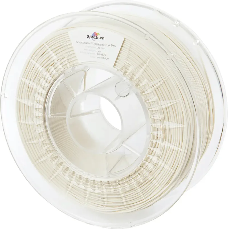 Spectrum Filaments 80421 PLA Pro Filament PLA Pro schlagfest 1.75 mm 1000 g ivory beige, Beige 1 St. von Spectrum Filaments – Produktfoto