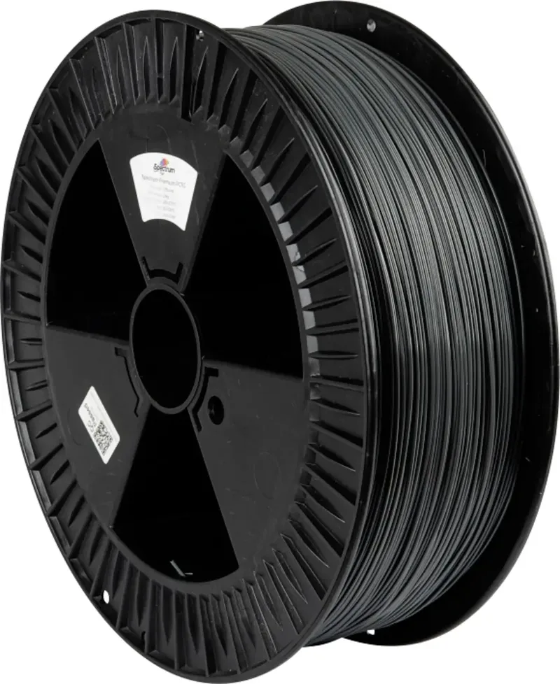 Spectrum Filaments 80433 PET-G Premium Filament PETG chemisch beständig 1.75 mm 2000 g Dark-Grey, Grau 1 St. von Spectrum Filaments – Produktfoto