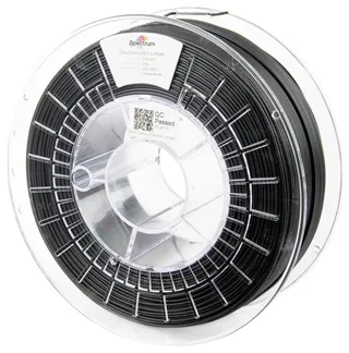 Spectrum Filaments 80542 PET-G MATT Filament PETG Mat, UV-bestendig, Niet-trekkend 1.75 mm 1000 g Deep black, Zwart 1 s van Spectrum Filaments in Kleurloos – productfoto 2 van 2