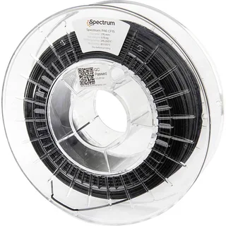 Spectrum Filaments 80584 PA6 CF15 Filament PA6, PA6-CF15 (koolstof) Koolstofvezelversterkt, Mat, Slagvast, Hittebestend van Spectrum Filaments in Kleurloos – productfoto 1 van 2
