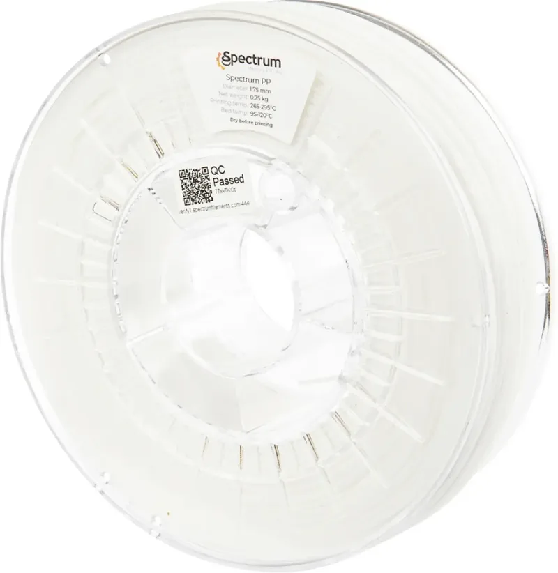 Spectrum Filaments 80588 Filament PP chemisch beständig 1.75 mm 750 g Natural 1 St. von Spectrum Filaments – Produktfoto