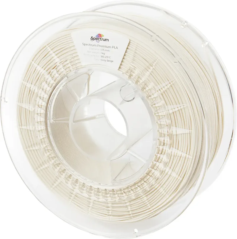 Spectrum Filaments 80840 PLA Premium Filament PLA hohe Zugfestigkeit 1.75 mm 2000 g Elfenbein, ivory beige 1 St. von Spectrum Filaments – Produktfoto