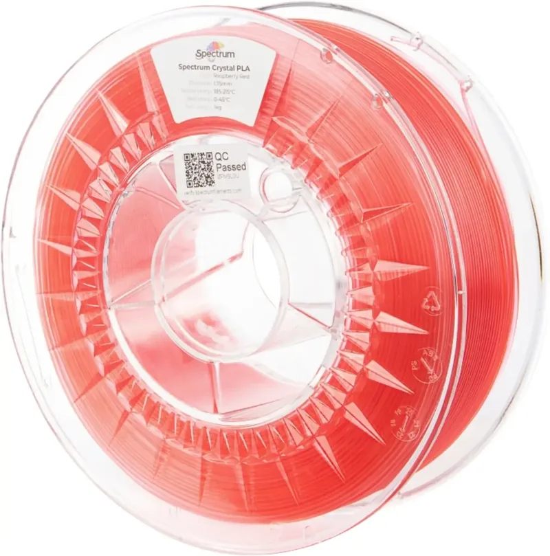 Spectrum Filaments 80885 PLA Crystal Filament PLA Erhöhte Extrusionsrate 1.75 mm 1000 g 1 St. von Spectrum Filaments – Produktfoto