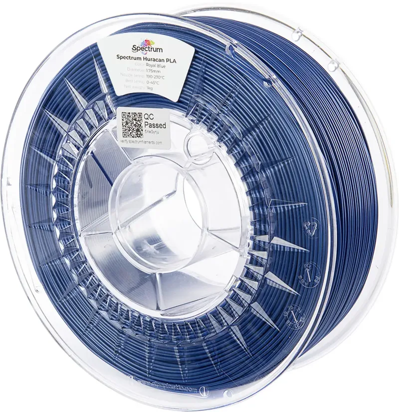 Spectrum Filaments 80928 Huracan PLA ROYAL BLUE Filament PLA Highspeed Filament 1.75 mm 1000 g Royalblau 1 St. von Spectrum Filaments – Produktfoto