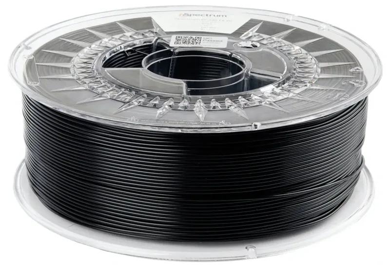 Spectrum Filaments 81011 PC/ABS FR V0 Filament PC-ABS Vlamvertragend, Hittebestendig 1.75 mm 1000 g Zwart, Black 1 stuk van Spectrum Filaments in Kleurloos – productfoto 2 van 2