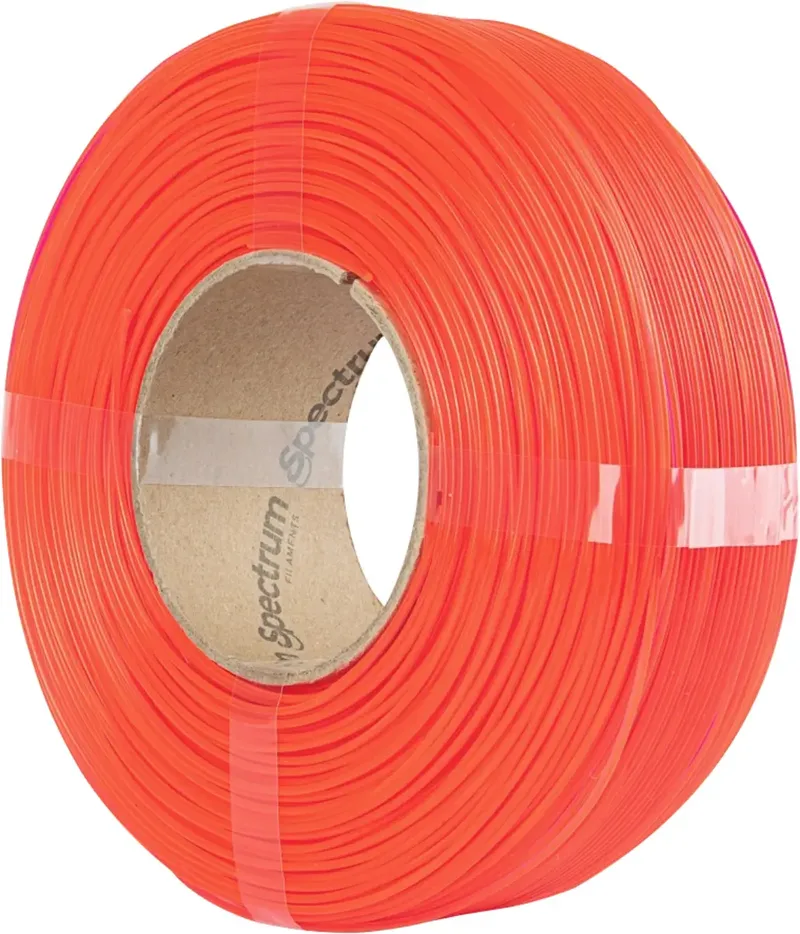 Spectrum Filaments 81265 ReFill Premium PLA High Speed Filament PLA Highspeed Filament, hohe Steifigkeit, hohe Zugfestigkeit 1.75 mm 1000 g Neo Red, Rot 1 St. von Spectrum Filaments – Produktfoto
