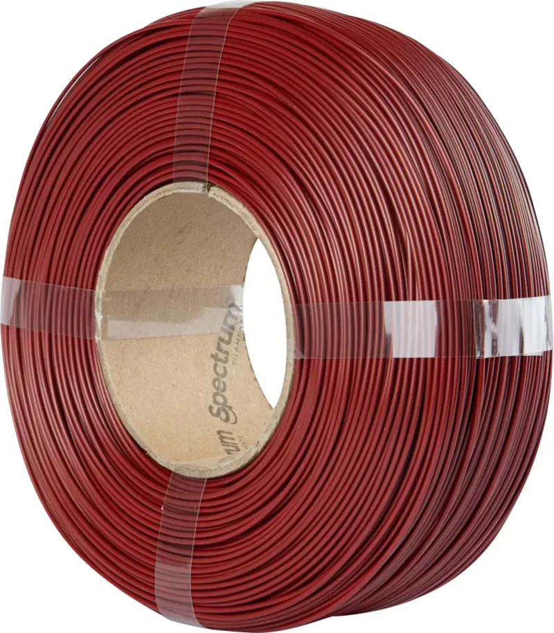 Spectrum Filaments 81267 ReFill Premium PLA High Speed Filament PLA Highspeed Filament, hohe Steifigkeit, hohe Zugfestigkeit 1.75 mm 1000 g Crimson Red, Rot 1 von Spectrum Filaments – Produktfoto