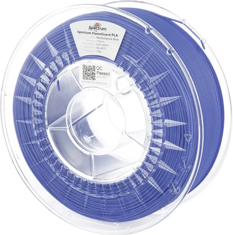 Spectrum Filaments 81453 FlameGuard PLA Filament PLA flammhemmend, hitzebeständig 1.75 mm 1000 g Performance Blue, Blau 1 St. von Spectrum Filaments – Produktfoto