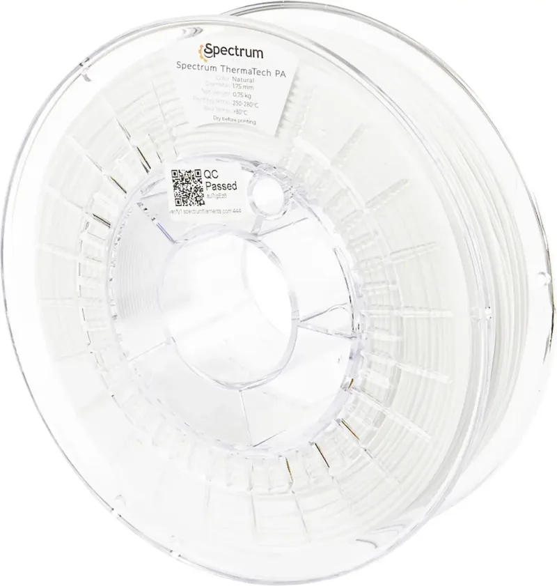 Spectrum Filaments 81531 ThermaTech PA Filament PA (Polyamid) hohe Wärmeleitfähigkeit 1.75 mm 750 g Natural 1 St. von Spectrum Filaments – Produktfoto
