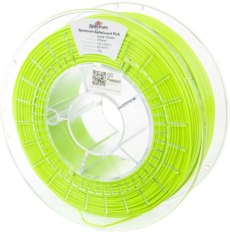 Spectrum Filaments 81560 Safeguard PLA Filament PLA antibakteriell 1.75 mm 1000 g lime green, Grün 1 St. von Spectrum Filaments – Produktfoto
