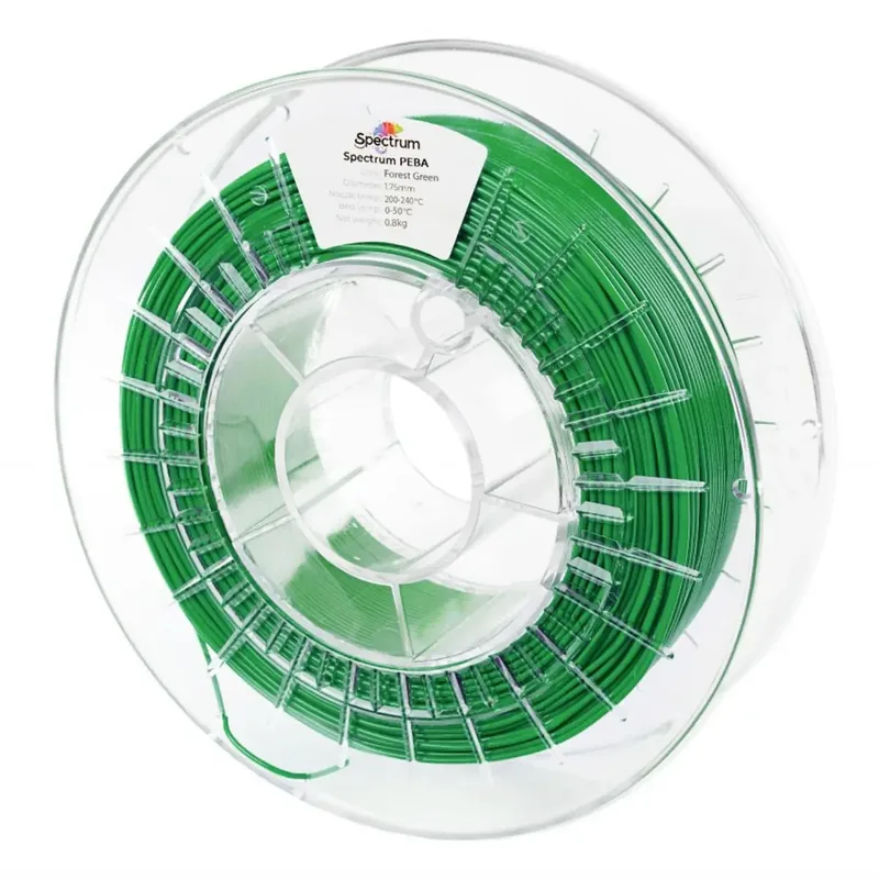 Spectrum Filaments 81680 5904433781886 Filament PEBA Flexibel, Chemisch bestendig 1.75 mm 800 g Forest Green, Bosgroen, Groen 1 stuk(s) by Spectrum Filaments – product photo