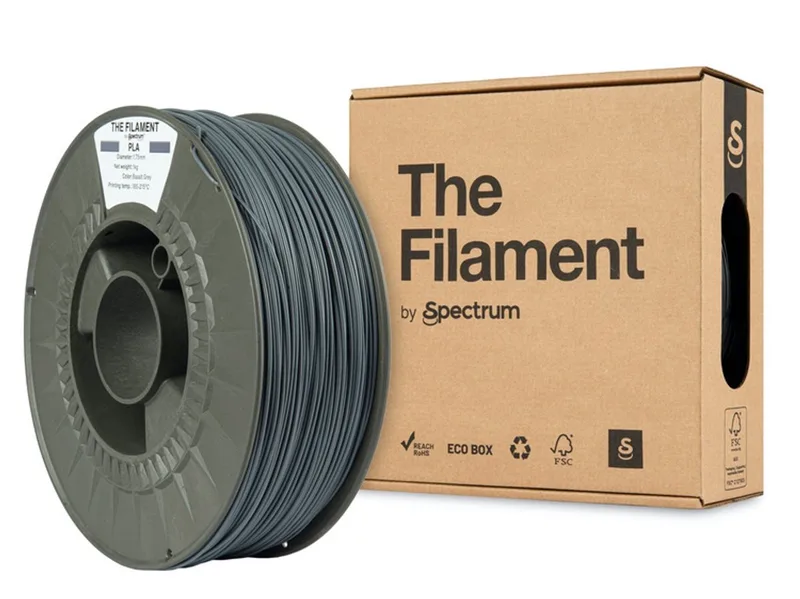 The Filament by Spectrum PLA basalt 1 kg Filament van Spectrum Filaments in Grijs – productfoto