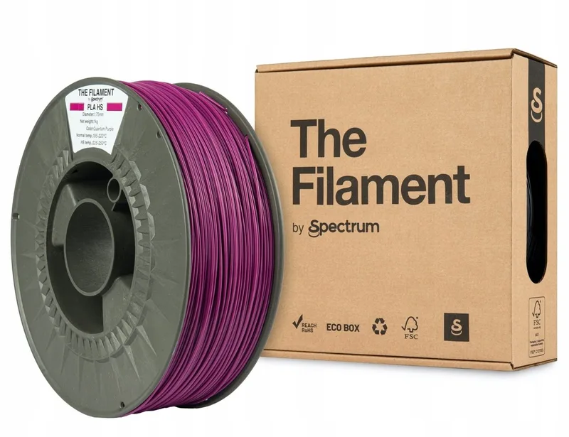 The Filament by Spectrum PLA HS Quantum Paars 1 kg Filament van Spectrum Filaments – productfoto