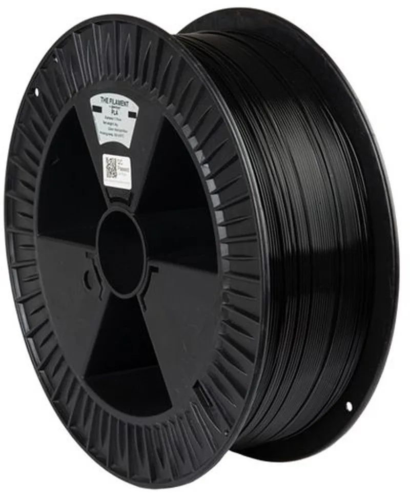 The Filament by Spectrum PLA midnight Zwart 5 kg Filament van Spectrum Filaments – productfoto