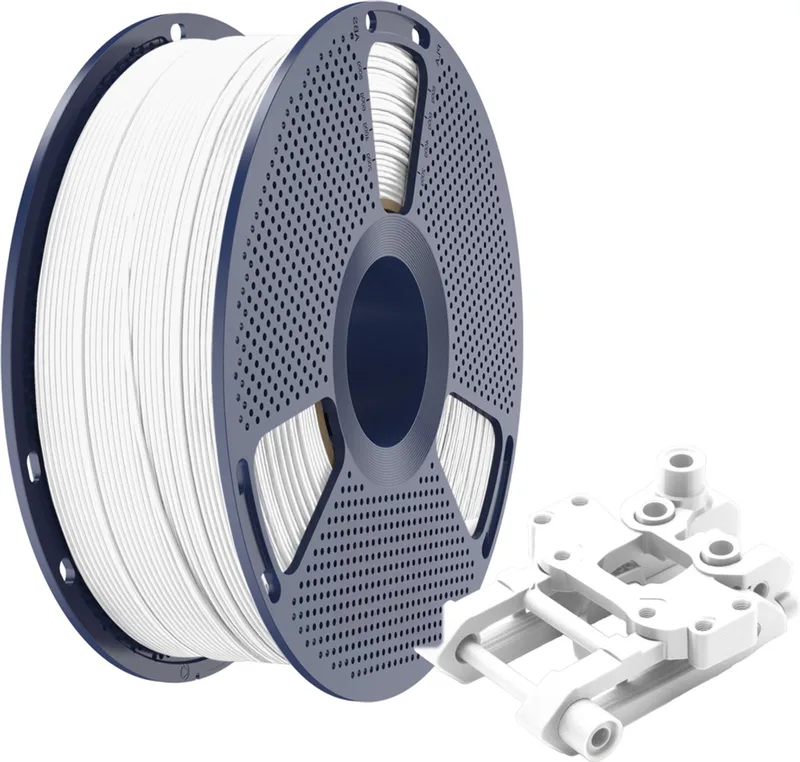 ABS 3D Filament 1.75mm 1kg van Sunlu in Wit – productfoto