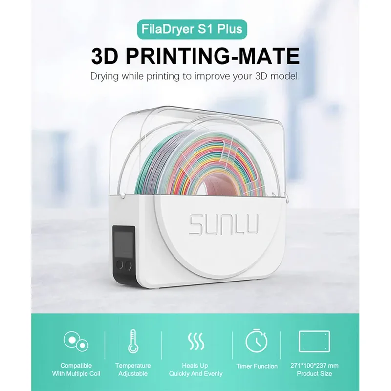 Filadryer S1 Plus Filamentdroger van Sunlu – productfoto 6 van 6