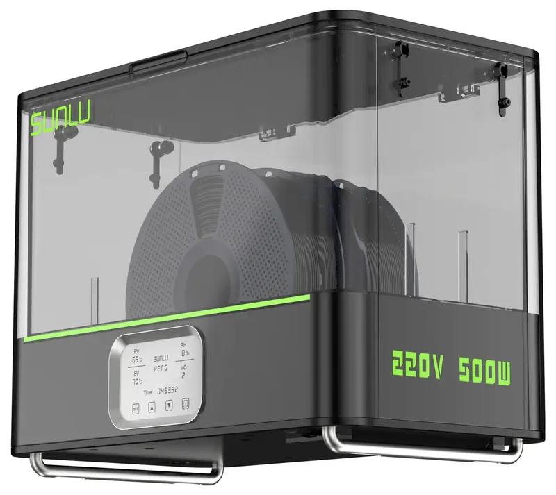 Filament-droger FilaDryer E2 FilaDryer E2 van Sunlu in Zwart – productfoto 2 van 2