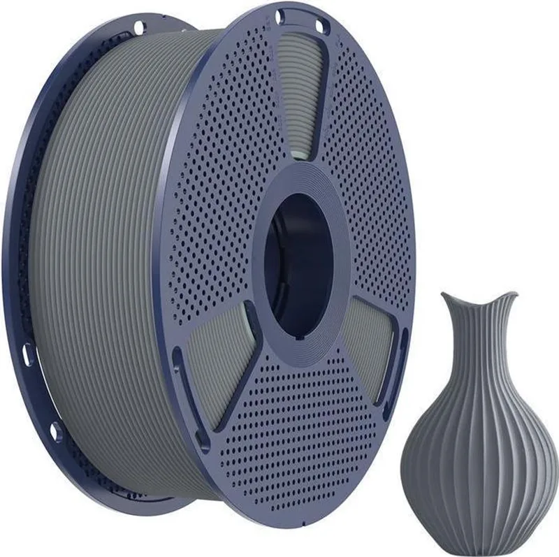 PLA - 1kg - 1.75mm - 3D Filament van Sunlu in Grijs – productfoto