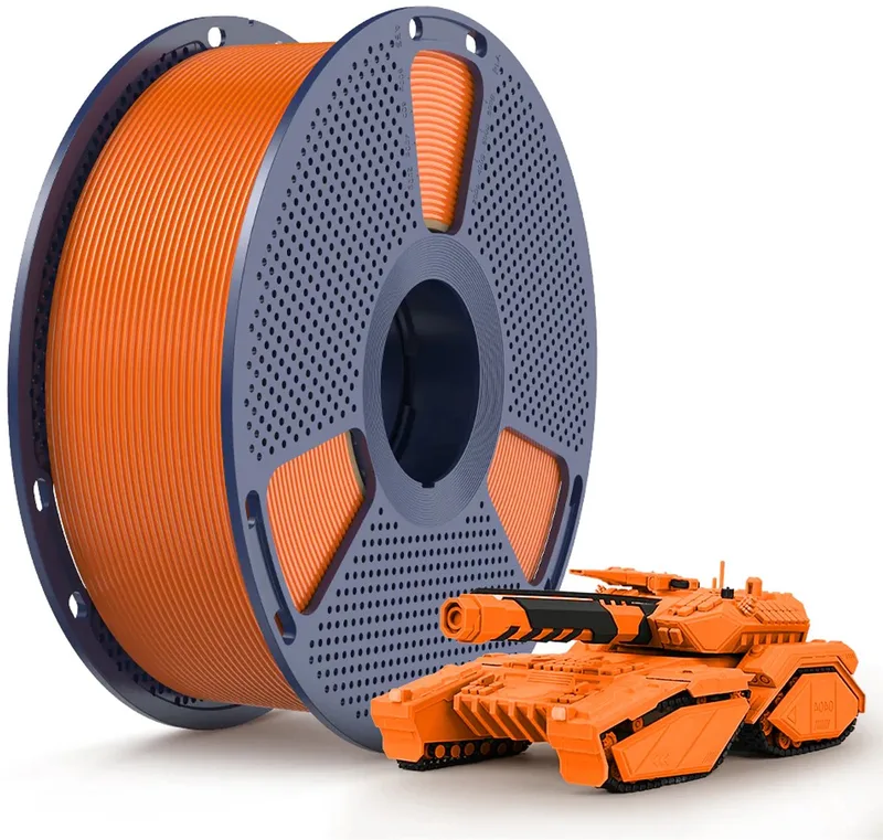SUNLU 3D-filament PLA+ 1.75mm 1 kg by Sunlu in Orange – product photo