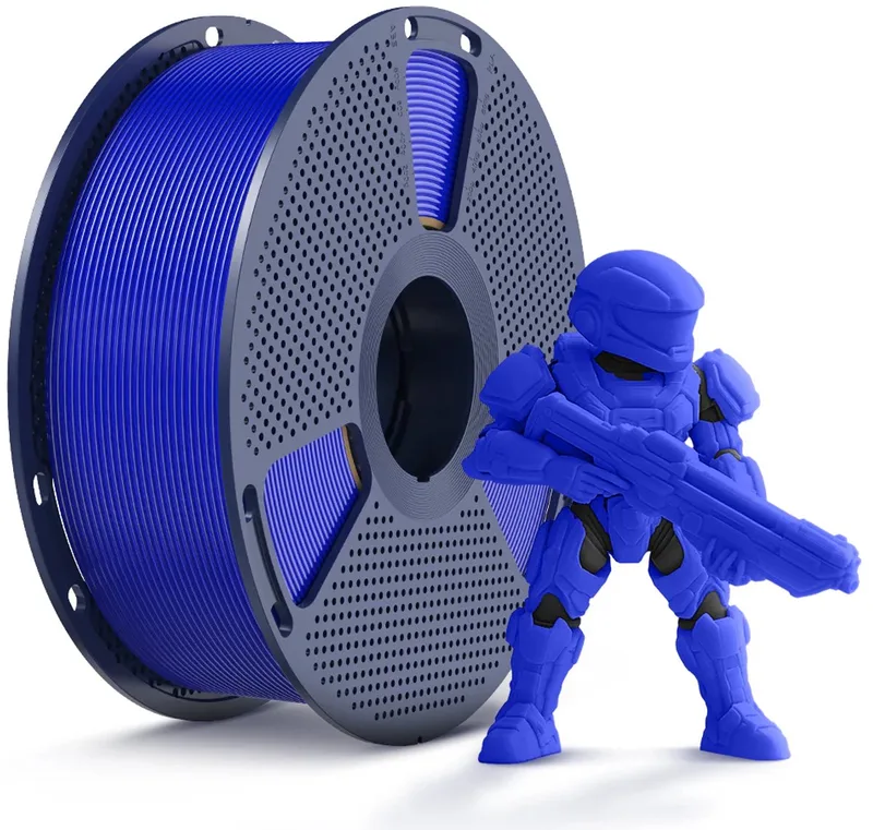 SUNLU 3D-filament PLA+ 1.75mm van Sunlu in Blauw – productfoto