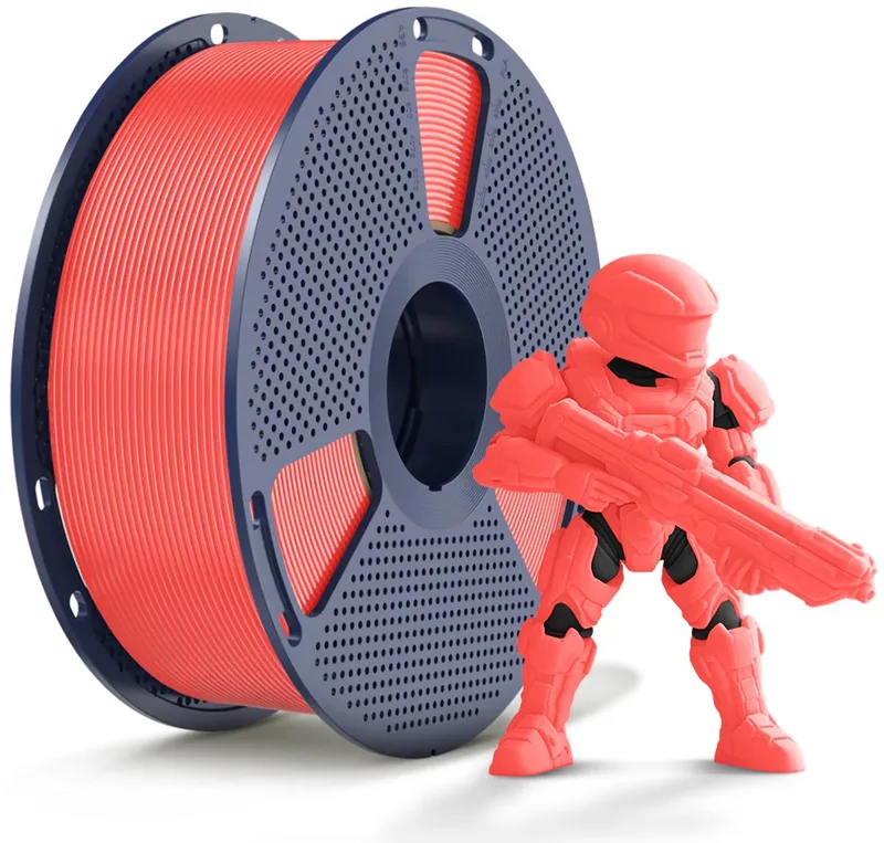 SUNLU 3D-filament PLA+ 1.75mm by Sunlu in Kersen Rood – product photo