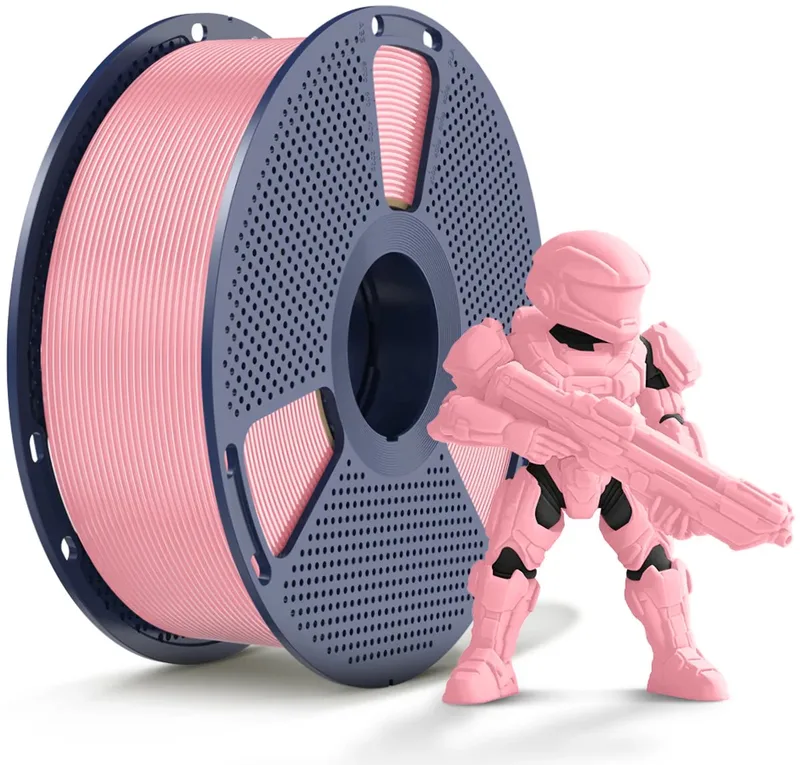 SUNLU 3D-filament PLA+ 1.75mm Sakura Pink van Sunlu in Rose – productfoto
