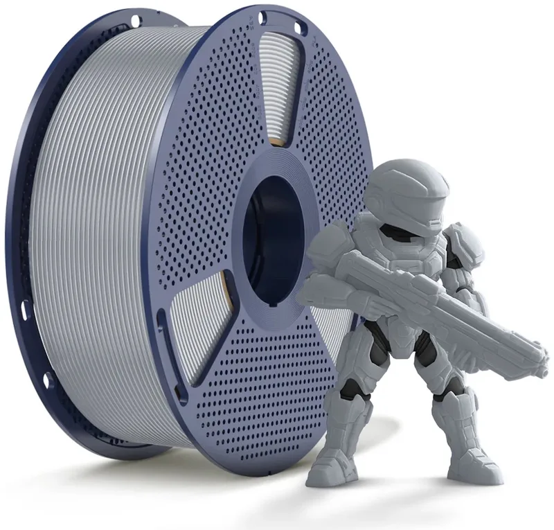SUNLU 3D-filament PLA+ 1.75mm från Sunlu, Silver – produktbild