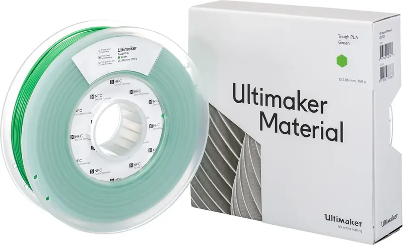 Filament Tough Tough PLA Slagvast 2.85 mm Groen 750 g by UltiMaker – product photo