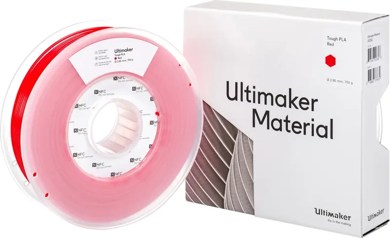 Filament Tough Tough PLA Slagvast 2.85 mm Rood 750 g by UltiMaker – product photo