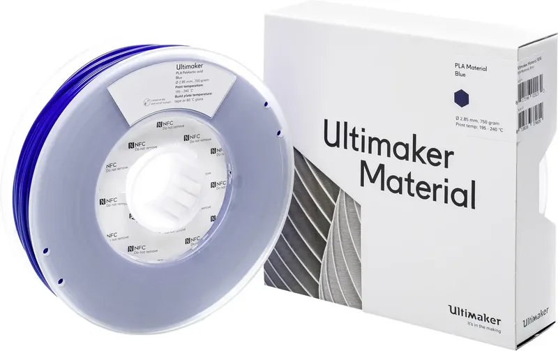 PLA - M0751 Blue 750 - 211399 Filament PLA kunststof 2.85 mm 750 g Blauw 1 stuk(s) by UltiMaker – product photo