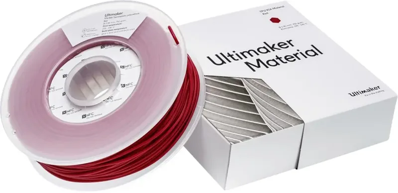 PMUM-1006-001 TPU95A Filament TPU 2.85 mm 700 g Rot 1 St. von UltiMaker – Produktfoto