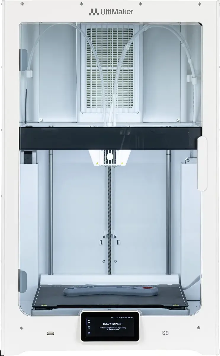 S8 3D Drucker Dual-Düsen-System (Dual Extruder), beheizbares Druckbett von UltiMaker – Produktfoto