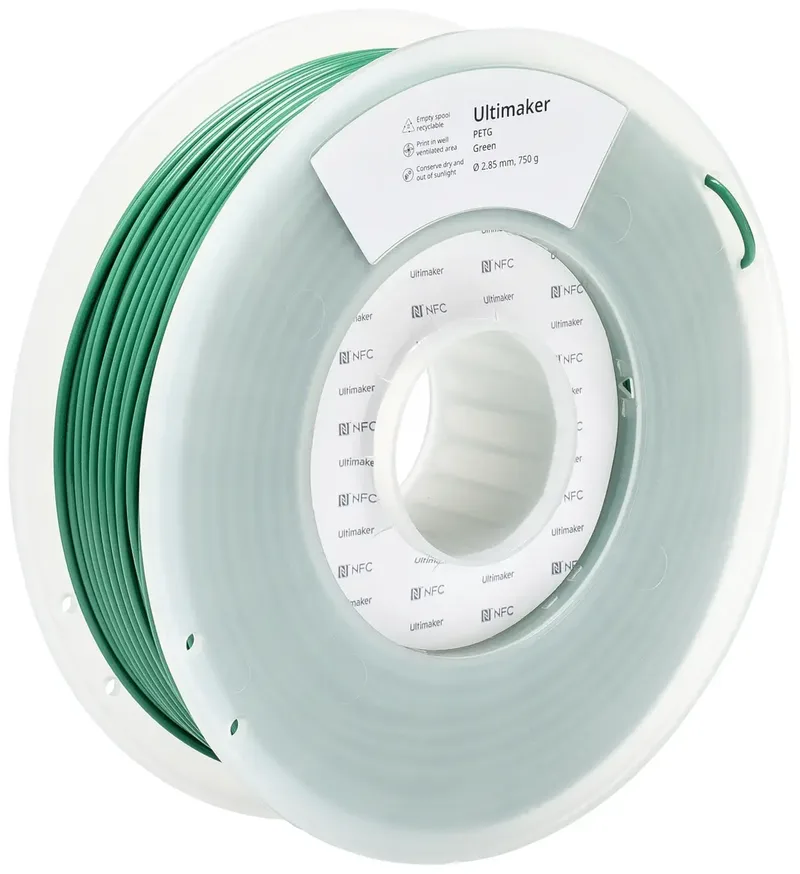 UltiMaker 227330 Filament PETG chemisch beständig, hitzebeständig 2.85 mm 750 g Grün 1 St. von UltiMaker – Produktfoto