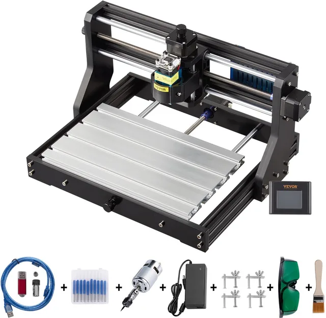 Laser Graveermachine CNC Machine Graveermachine 3018 Pro 2.5 W voor Hout Leer Kunststof Etc.